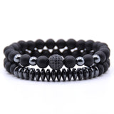 Natural Stone Black Bracelet