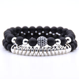 Natural Stone Black Bracelet