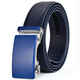 Light Brown Leather Belt (Auto. Buckle)