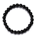 Natural Stone Black Bracelet