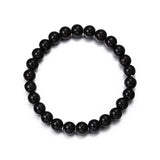 Natural Stone Black Bracelet