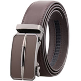 Black Leather Belt (Auto. Buckle)