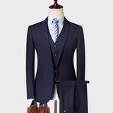 Business Slim Suit (3 Pcs)