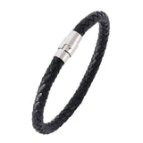 Leather Black Bracelet