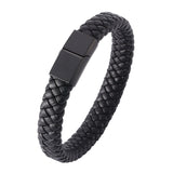 Leather Black Bracelet