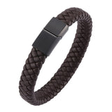 Leather Black Bracelet