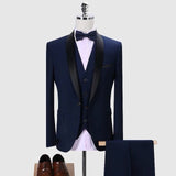 Business Slim Suit (3 Pcs)