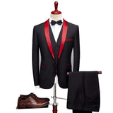 Business Slim Suit (3 Pcs)