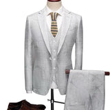 Business Slim Suit (3 Pcs)